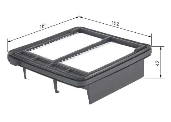 Luftfilter BOSCH F 026 400 363 Bild Luftfilter BOSCH F 026 400 363