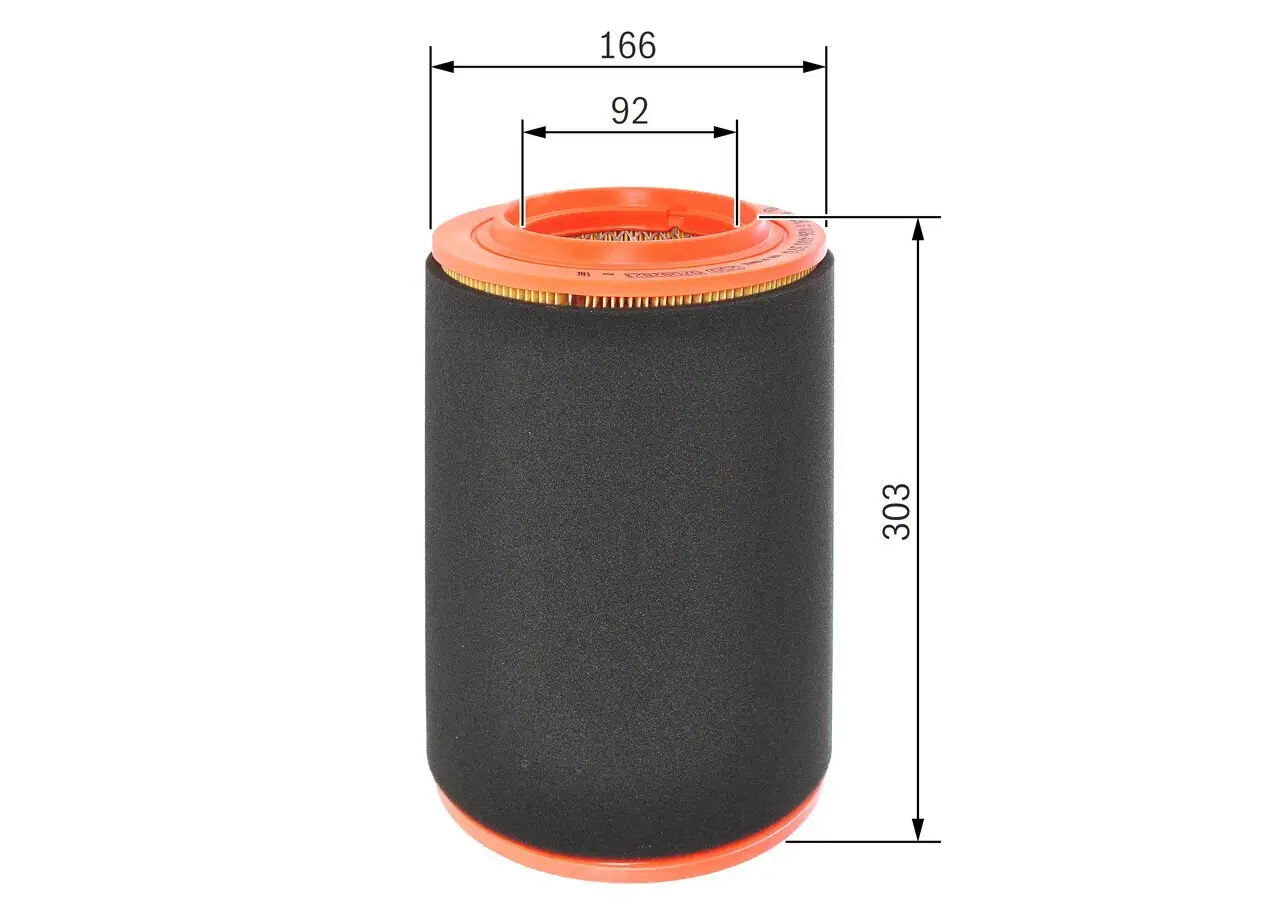 Luftfilter BOSCH F 026 400 370