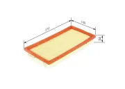 Luftfilter BOSCH F 026 400 378