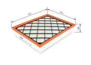 Luftfilter BOSCH F 026 400 410