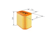 Luftfilter BOSCH F 026 400 431