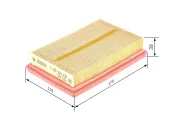 Luftfilter BOSCH F 026 400 438