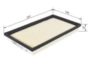 Luftfilter BOSCH F 026 400 454
