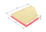 Luftfilter links BOSCH F 026 400 484