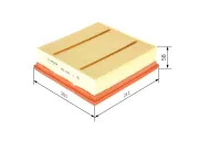 Luftfilter BOSCH F 026 400 498