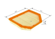 Luftfilter BOSCH F 026 400 509