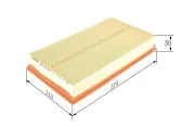 Luftfilter BOSCH F 026 400 515