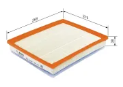 Luftfilter BOSCH F 026 400 525