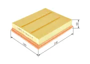 Luftfilter BOSCH F 026 400 553