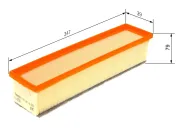 Luftfilter BOSCH F 026 400 598