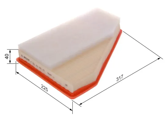 Luftfilter BOSCH F 026 400 656 Bild Luftfilter BOSCH F 026 400 656