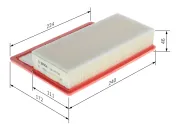 Luftfilter BOSCH F 026 400 680