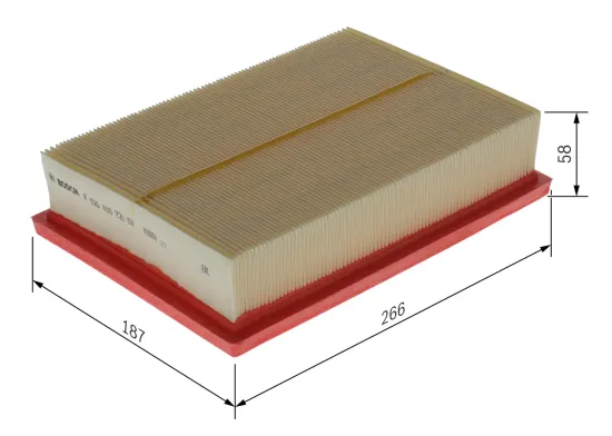 Luftfilter BOSCH F 026 400 720 Bild Luftfilter BOSCH F 026 400 720