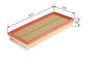 Luftfilter BOSCH F 026 400 746