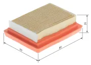 Luftfilter BOSCH F 026 400 760