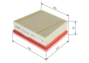 Luftfilter BOSCH F 026 400 768