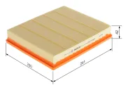 Luftfilter BOSCH F 026 400 786