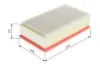 Luftfilter BOSCH F 026 400 790 Bild Luftfilter BOSCH F 026 400 790