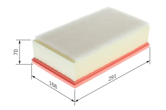 Luftfilter BOSCH F 026 400 790 Bild Luftfilter BOSCH F 026 400 790