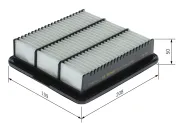 Luftfilter BOSCH F 026 400 823