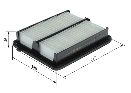 Luftfilter BOSCH F 026 400 825 Bild Luftfilter BOSCH F 026 400 825