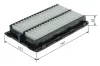Luftfilter BOSCH F 026 400 827