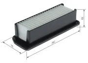 Luftfilter BOSCH F 026 400 844