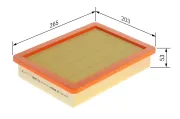 Luftfilter BOSCH F 026 400 875
