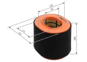 Luftfilter BOSCH F 026 400 876