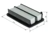 Luftfilter BOSCH F 026 400 879