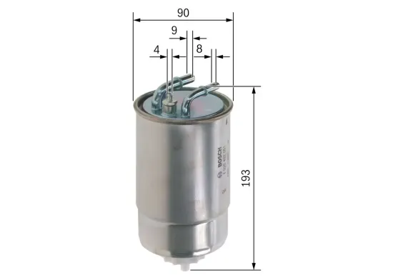 Kraftstofffilter BOSCH F 026 402 051 Bild Kraftstofffilter BOSCH F 026 402 051