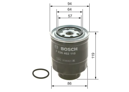 Kraftstofffilter BOSCH F 026 402 110 Bild Kraftstofffilter BOSCH F 026 402 110