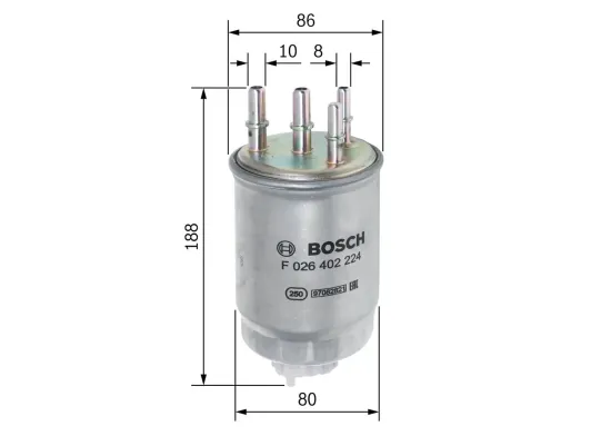 Kraftstofffilter BOSCH F 026 402 224 Bild Kraftstofffilter BOSCH F 026 402 224
