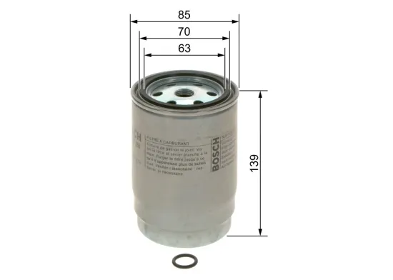 Kraftstofffilter BOSCH F 026 402 255 Bild Kraftstofffilter BOSCH F 026 402 255
