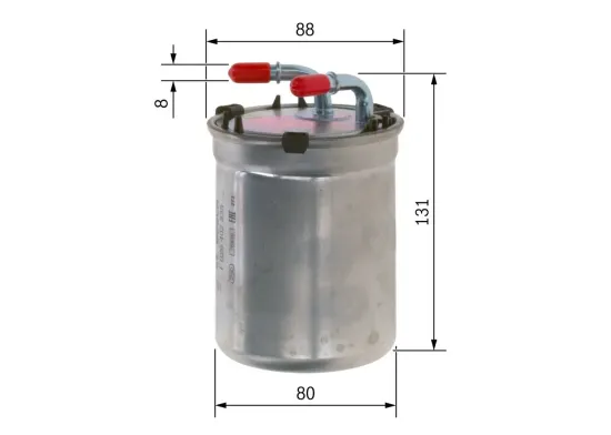 Kraftstofffilter BOSCH F 026 402 835 Bild Kraftstofffilter BOSCH F 026 402 835