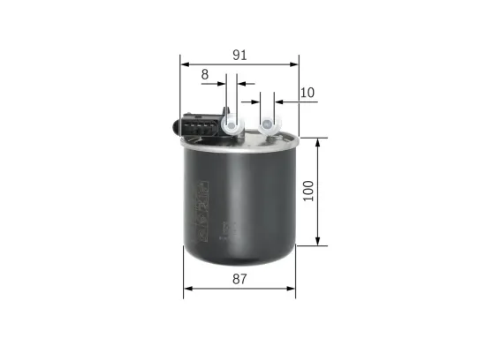 Kraftstofffilter BOSCH F 026 402 838 Bild Kraftstofffilter BOSCH F 026 402 838