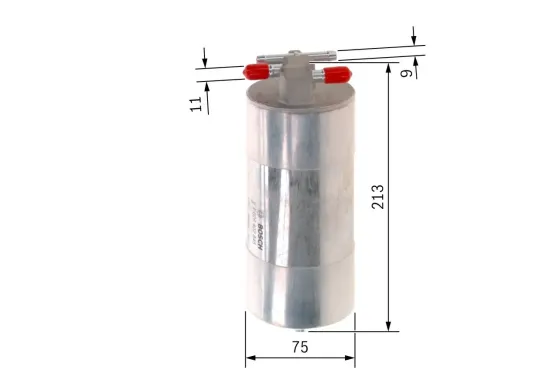 Kraftstofffilter BOSCH F 026 402 845 Bild Kraftstofffilter BOSCH F 026 402 845