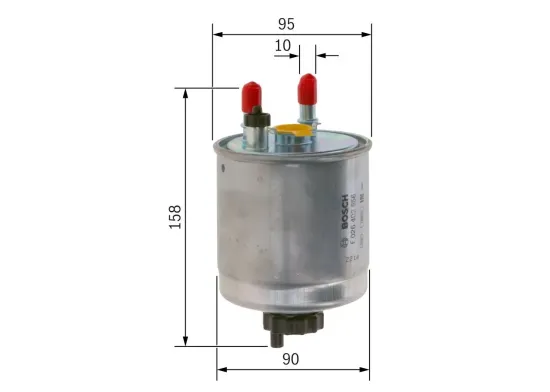 Kraftstofffilter BOSCH F 026 402 856 Bild Kraftstofffilter BOSCH F 026 402 856