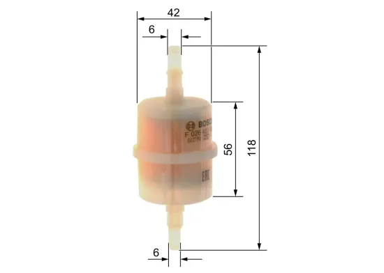 Kraftstofffilter BOSCH F 026 403 169 Bild Kraftstofffilter BOSCH F 026 403 169