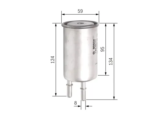 Kraftstofffilter BOSCH F 026 403 771 Bild Kraftstofffilter BOSCH F 026 403 771