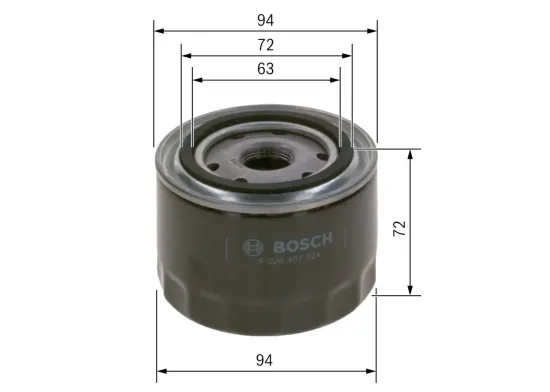 Ölfilter BOSCH F 026 407 024 Bild Ölfilter BOSCH F 026 407 024