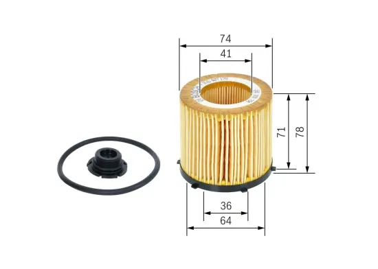 Ölfilter BOSCH F 026 407 178 Bild Ölfilter BOSCH F 026 407 178