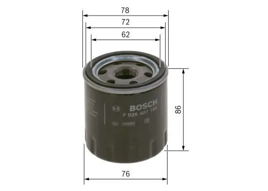 Ölfilter BOSCH F 026 407 188 Bild Ölfilter BOSCH F 026 407 188