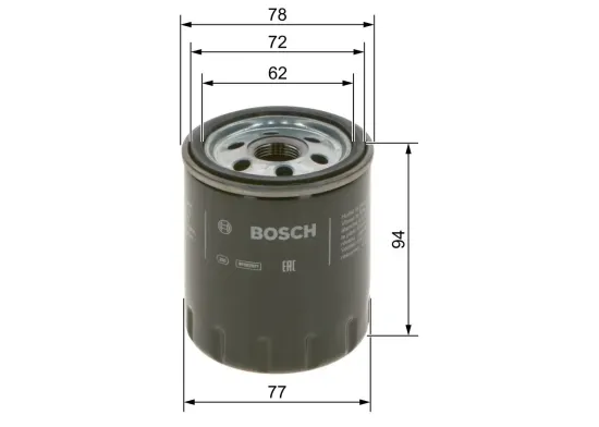 Ölfilter BOSCH F 026 407 268 Bild Ölfilter BOSCH F 026 407 268