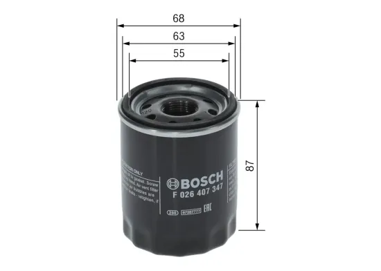 Ölfilter BOSCH F 026 407 347 Bild Ölfilter BOSCH F 026 407 347