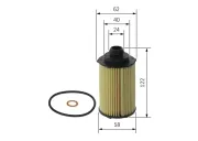 Ölfilter BOSCH F 026 407 348