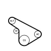 Keilrippenriemensatz CONTITECH 5PK1212K1 Bild Keilrippenriemensatz CONTITECH 5PK1212K1