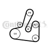 Keilrippenriemensatz CONTITECH 6PK1705K2