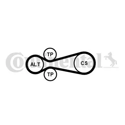 Keilrippenriemensatz CONTITECH 6PK922 EXTRA K1 Bild Keilrippenriemensatz CONTITECH 6PK922 EXTRA K1