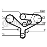 Zahnriemen CONTITECH CT1135